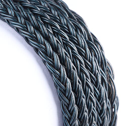 Linsoul Tripowin Zonie - Cable de auriculares SPC chapado en plata de 16 núcleos (2 pines 0.78-3.5 mm, musgo)